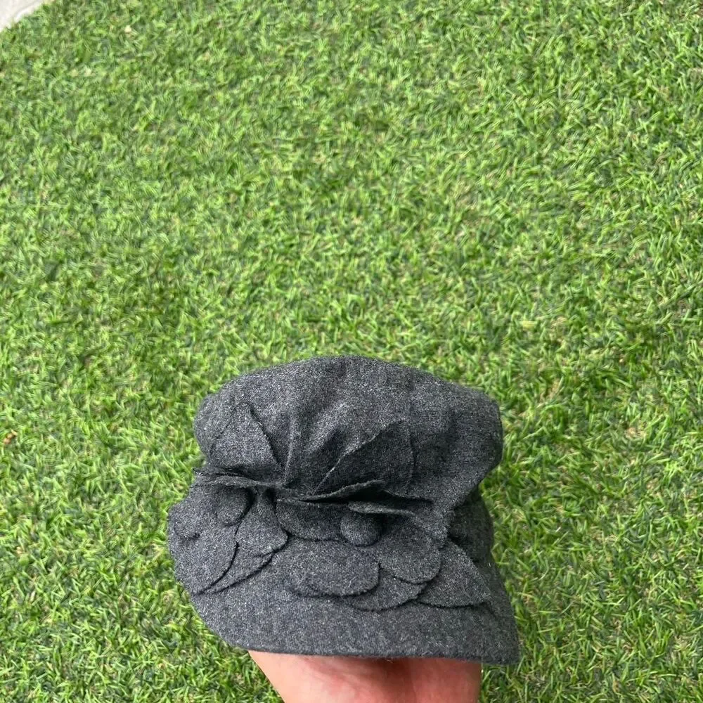 Unbranded Women's Black and Grey Hat